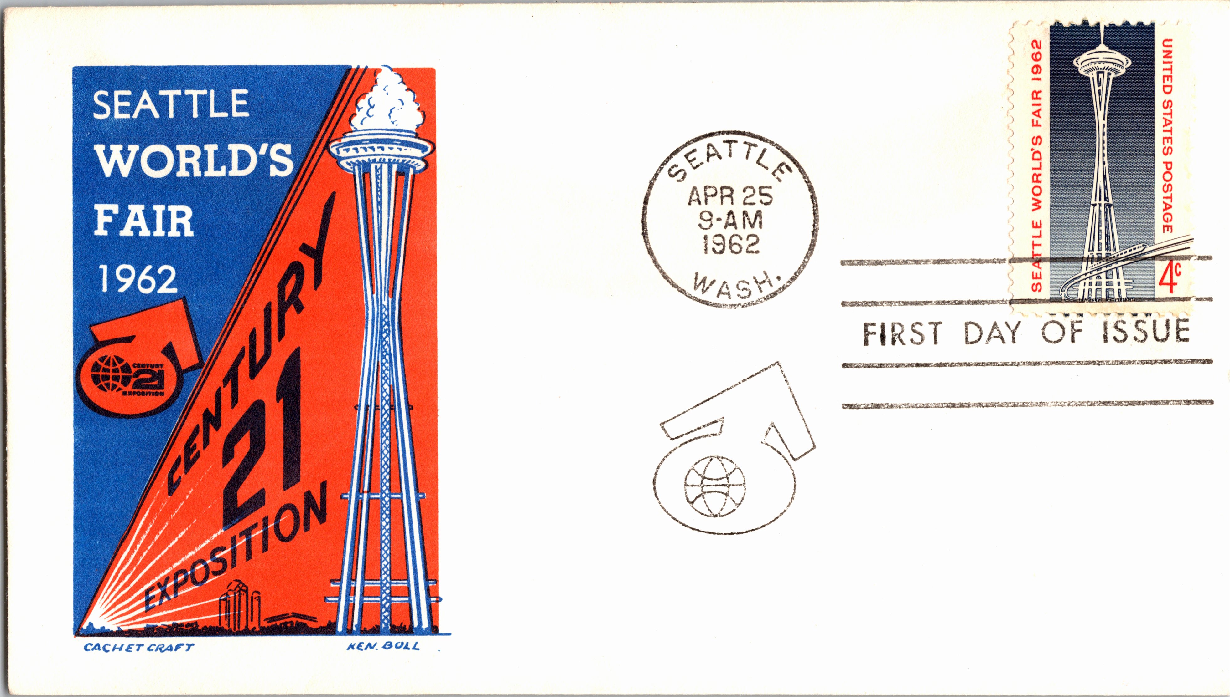 United States, Washington, United States First Day Cover, World's Fair